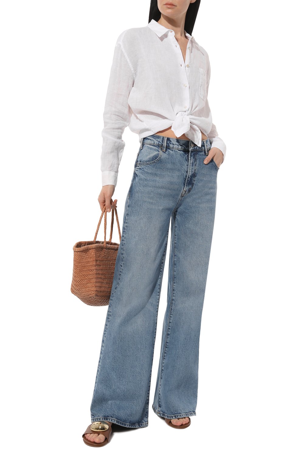 Льняная рубашка 120% LINO, арт. 31ALIW19GE/000B317/000, фото 2