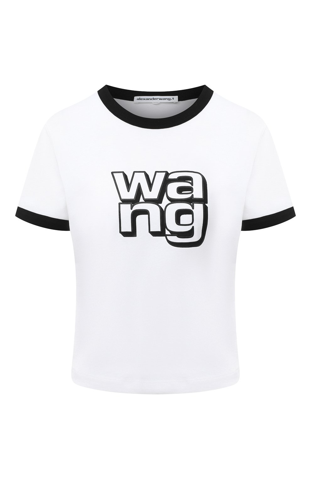 Хлопковая футболка ALEXANDERWANG.T, арт. 4CC2201125, фото 1