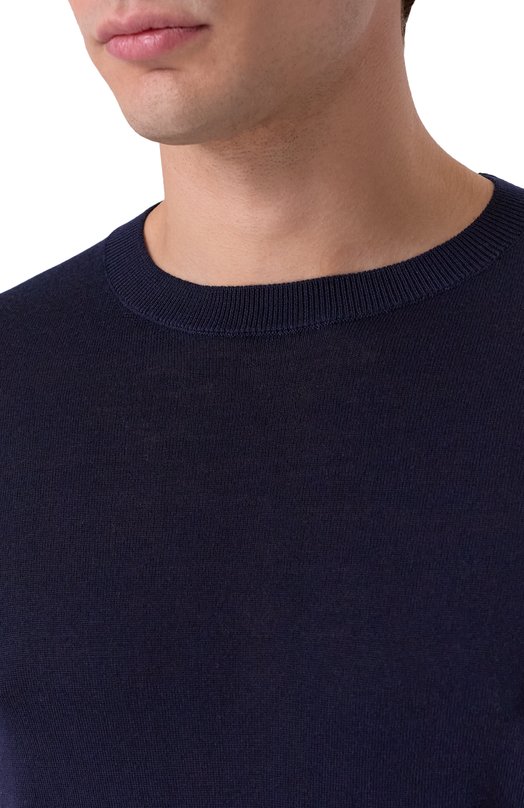 Шерстяной джемпер Andrea Campagna M5625-6680 Синий  M5625-6680 Фото 5