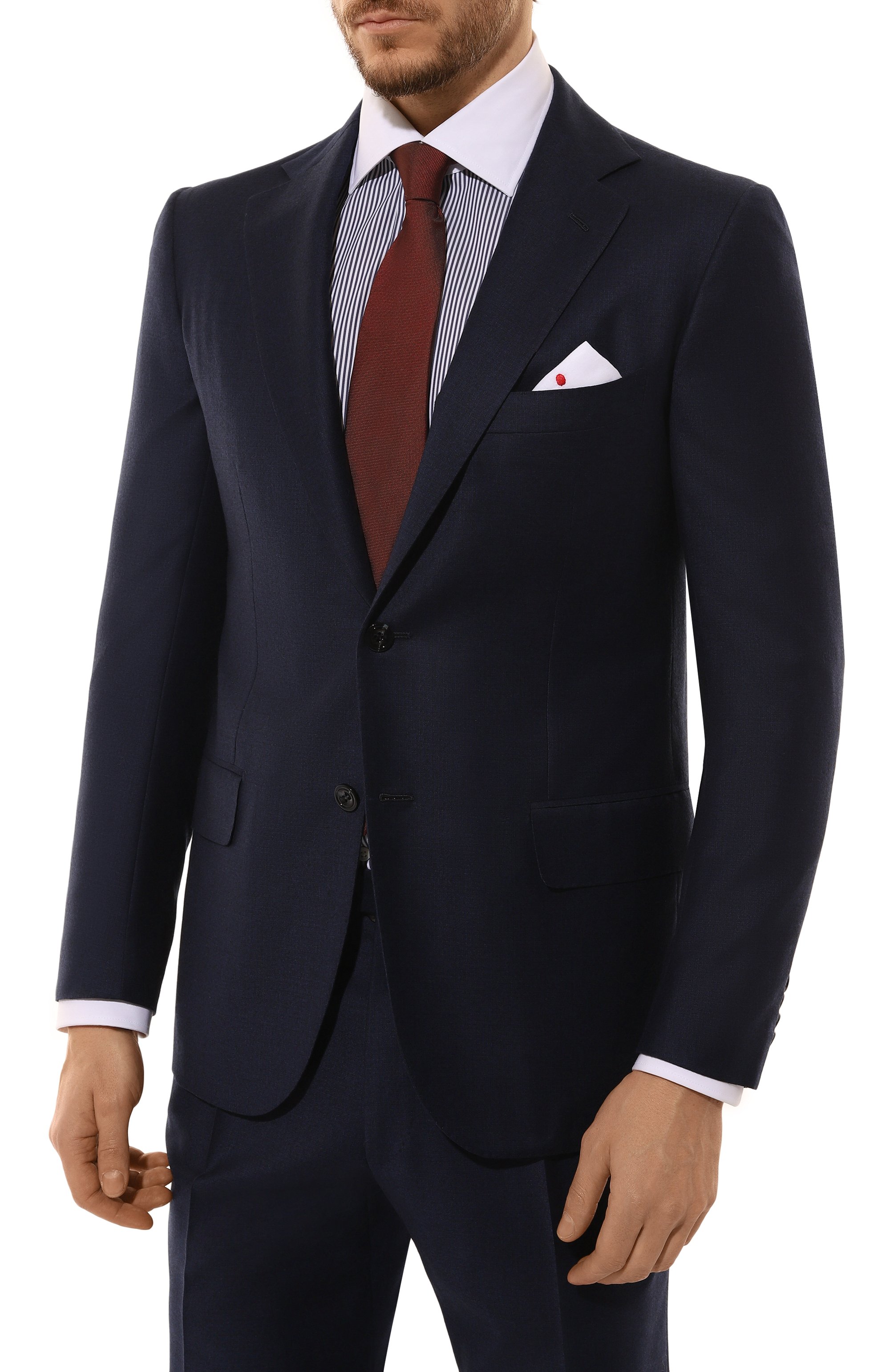 Шерстяной костюм KITON, арт. UA81K0101E20, фото 4