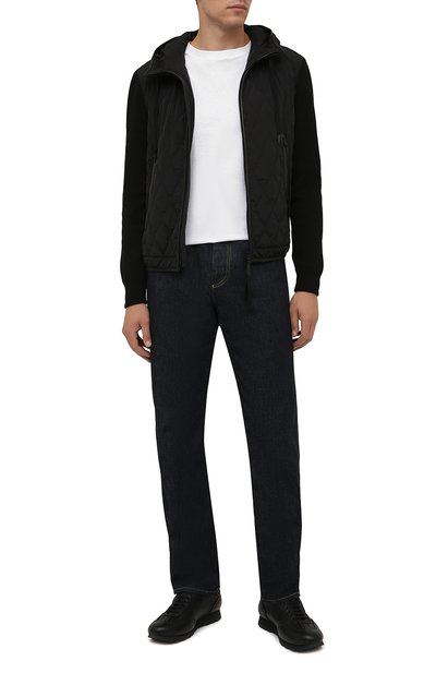 Кожаные кроссовки BRIONI, арт. QHI90L/09712, фото 2