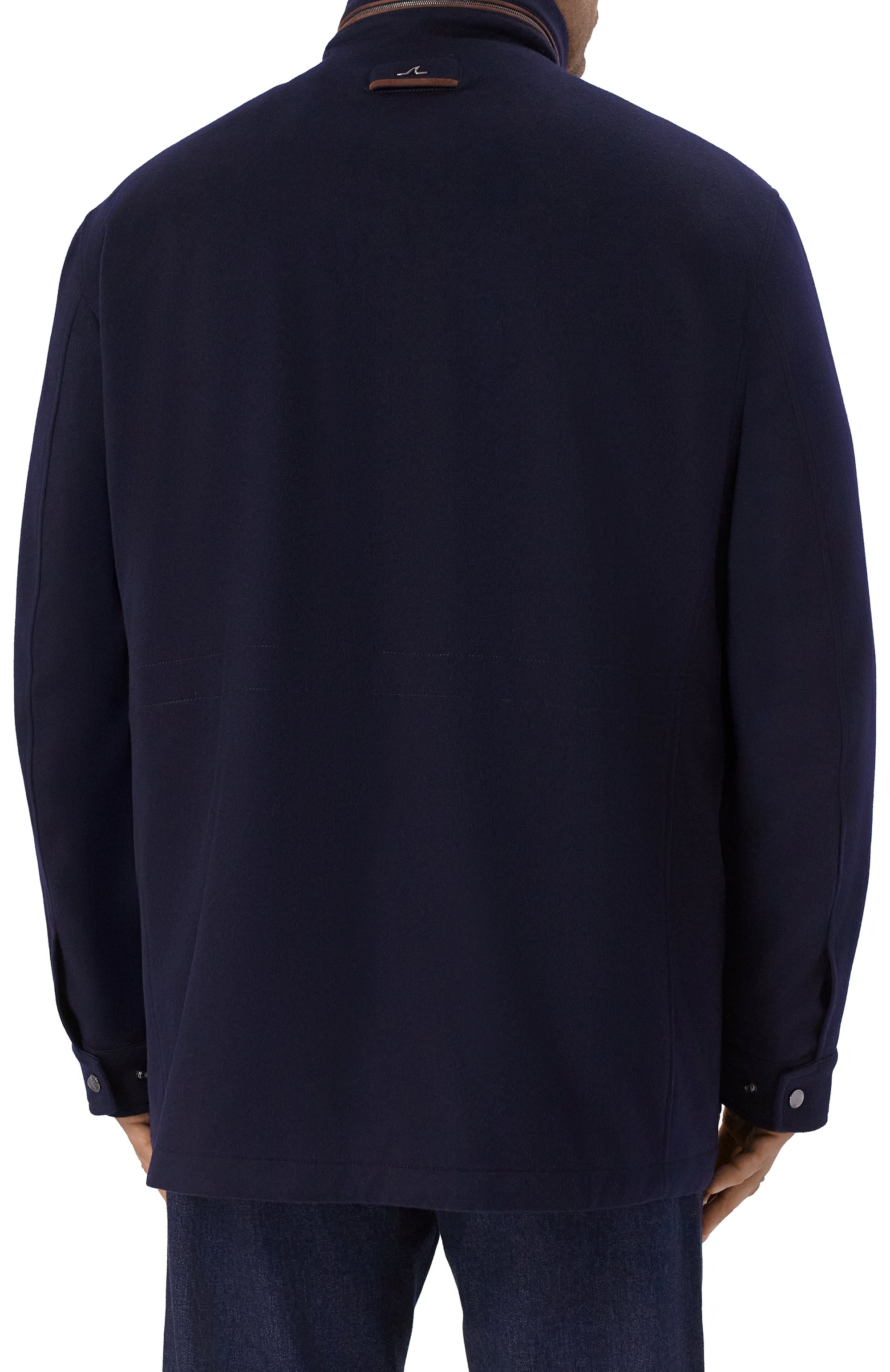 Кашемировая куртка PAUL&SHARK темно-синего цвета по цене 349500 руб., арт. 14312405/3XL-6XL, фото 4 Кашемировая куртка PAUL&SHARK, арт. 14312405/3XL-6XL, фото 4