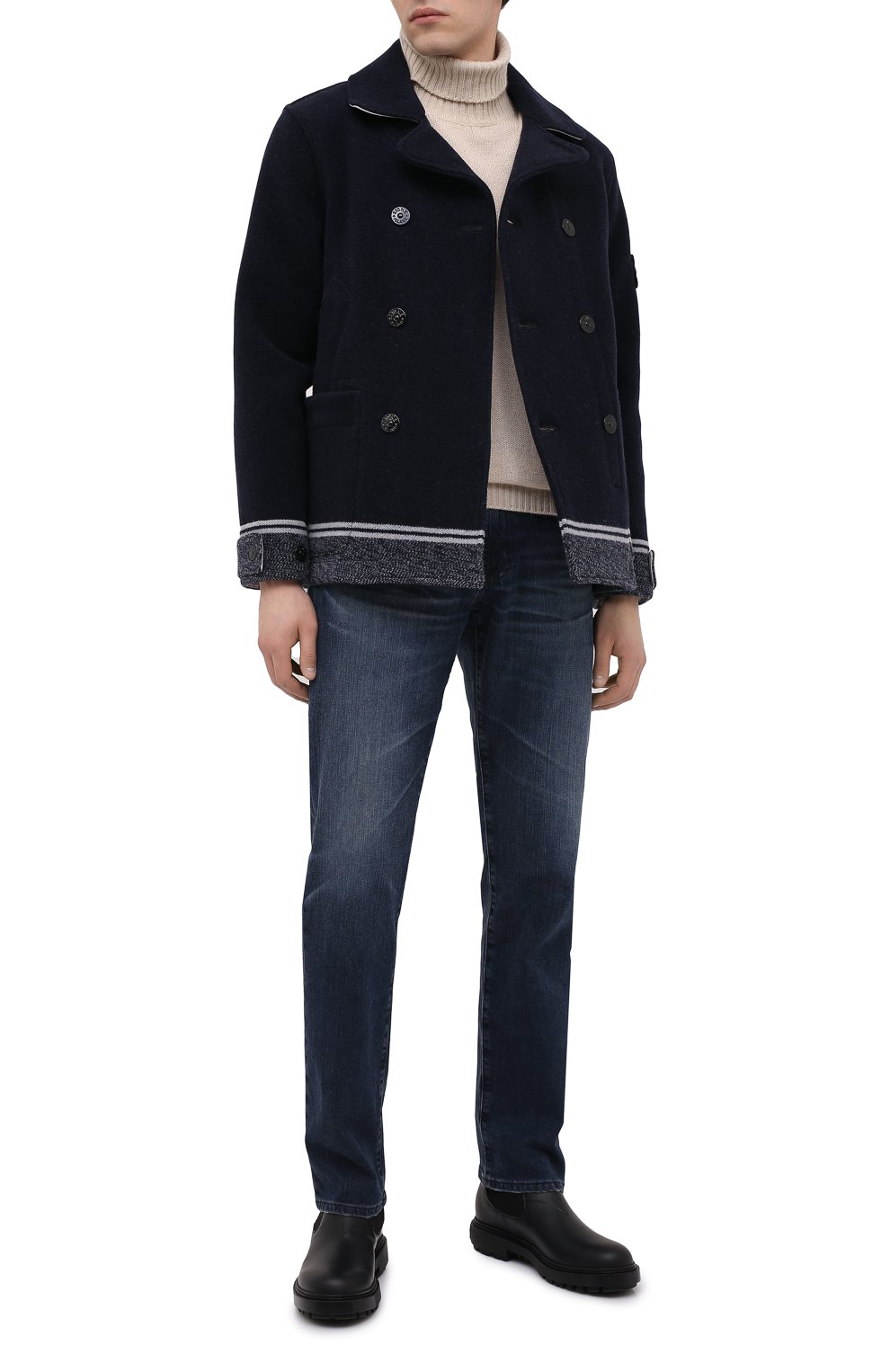 Шерстяной бушлат STONE ISLAND, арт. 731541852, фото 2