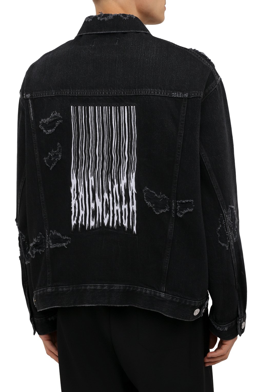 Джинсовая куртка BALENCIAGA, арт. 664329/TBP47, фото 4