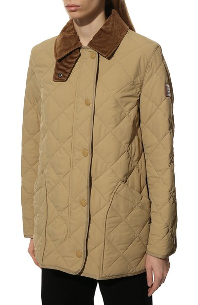 Утепленная куртка barn BURBERRY бежевого цвета по цене 124500 руб., арт. 8021468, фото 3 Утепленная куртка barn BURBERRY, арт. 8021468, фото 3