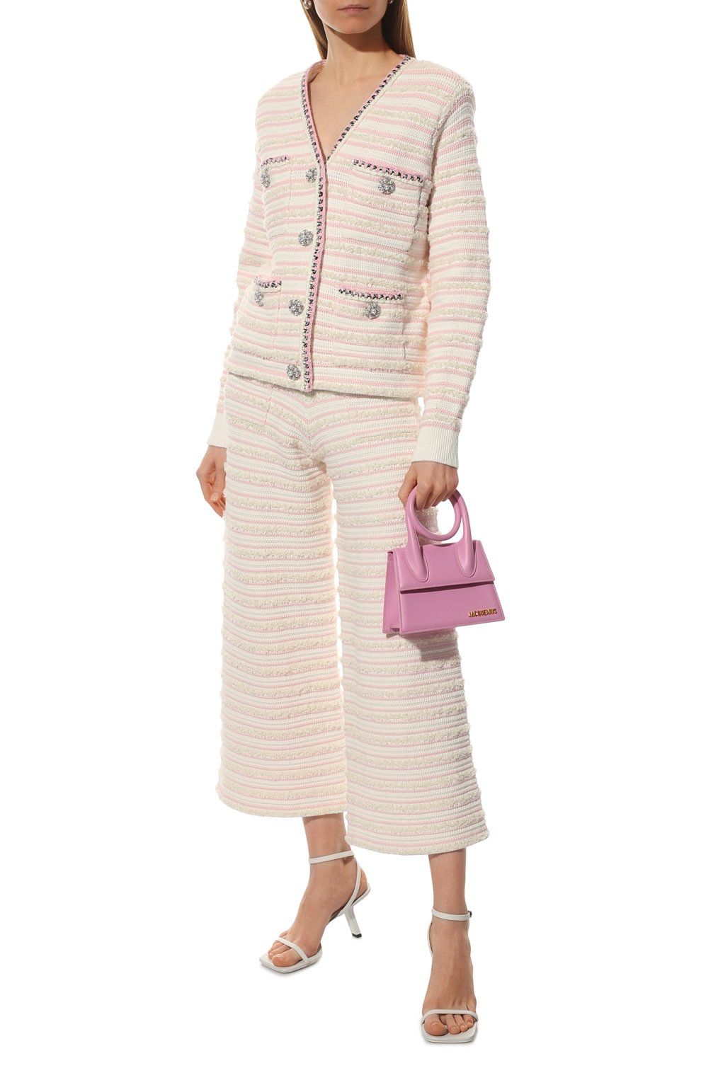 Хлопковый кардиган SELF-PORTRAIT, арт. SS22-142, фото 2