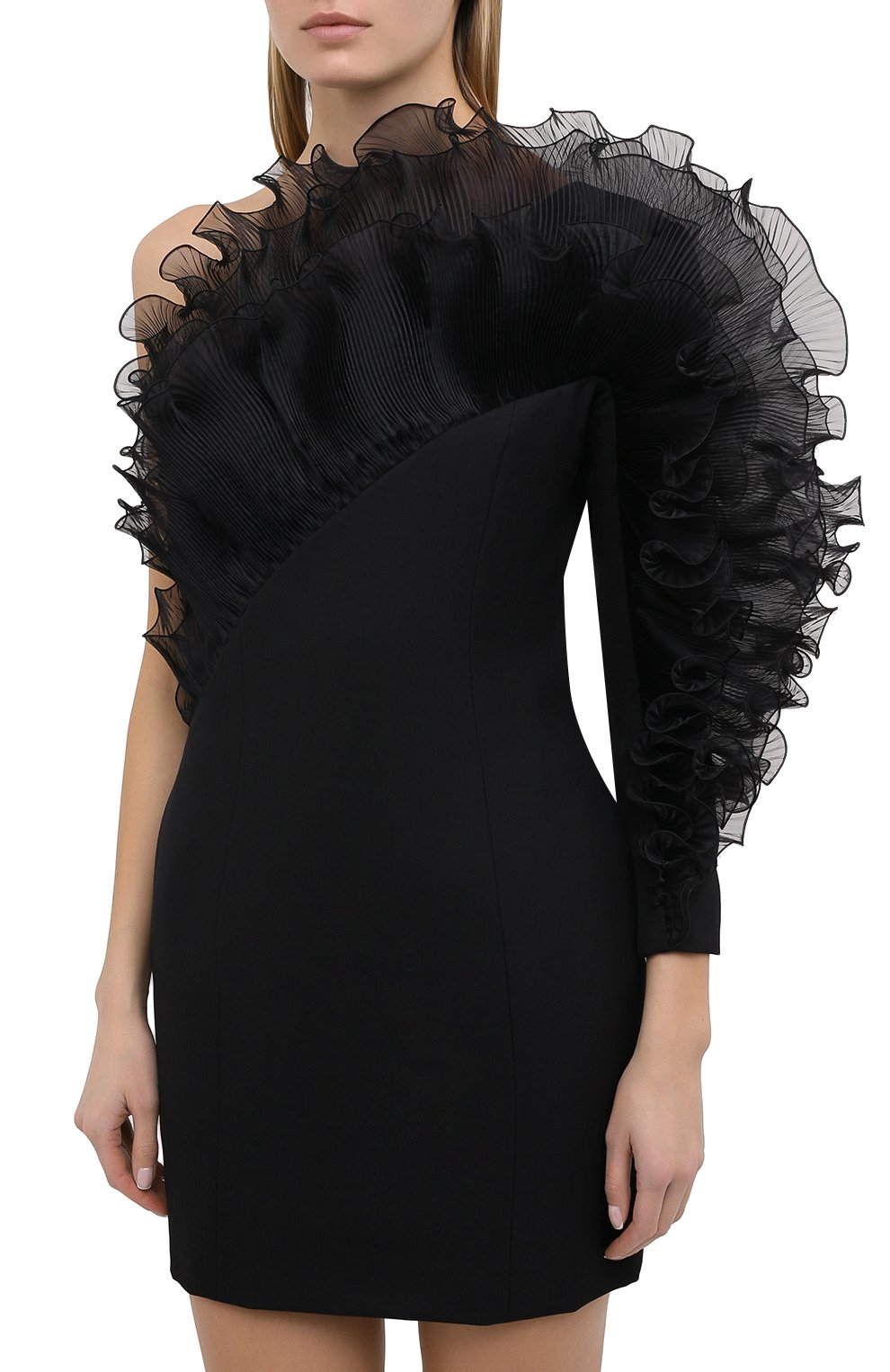 Шерстяное платье ALEXANDRE VAUTHIER, арт. 204DR1373 1370-204, фото 3