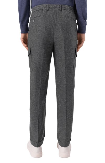 Шерстяные брюки-карго GRAN SASSO, арт. 76111/51306, фото 4