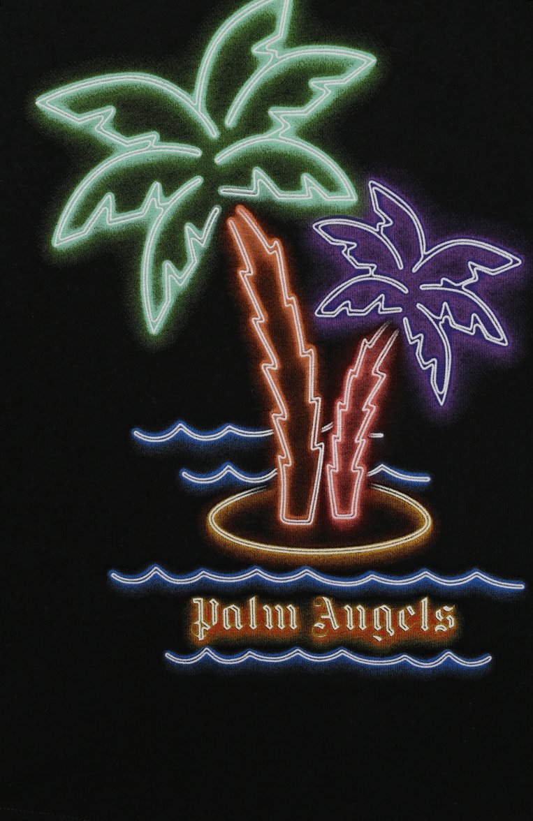 Хлопковая футболка PALM ANGELS, арт. PBAA002S24JER003/4-12, фото 1