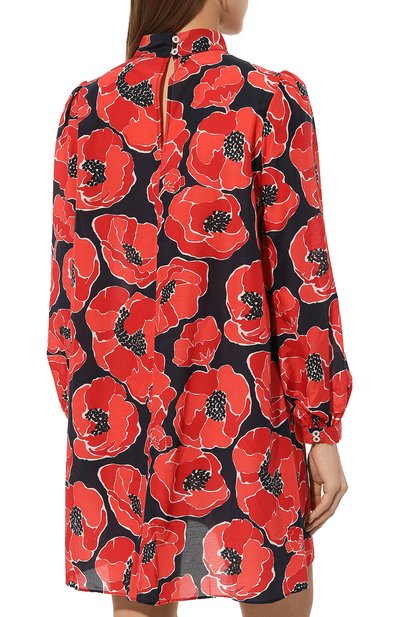 Платье из хлопка и шелка A.P.C., арт. C0GVYF35062EAE, фото 4