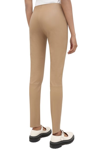 Кожаные легинсы KITON, арт. D50171X05S03, фото 4