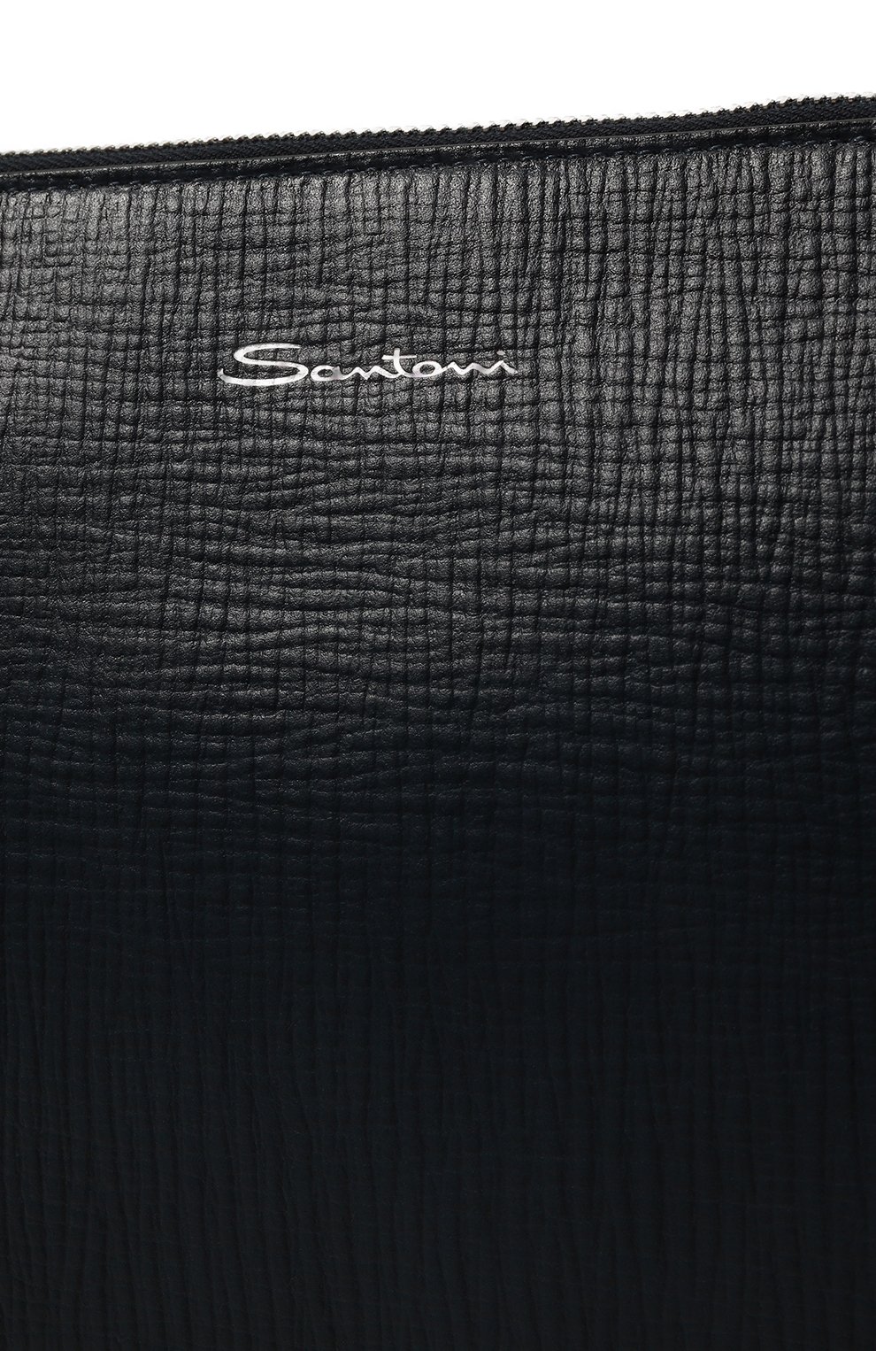 Кожаный футляр для документов SANTONI темно-синего цвета по цене 51450 руб., арт. UFPGA2370F0-APMC, фото 2 Кожаный футляр для документов SANTONI, арт. UFPGA2370F0-APMC, фото 2