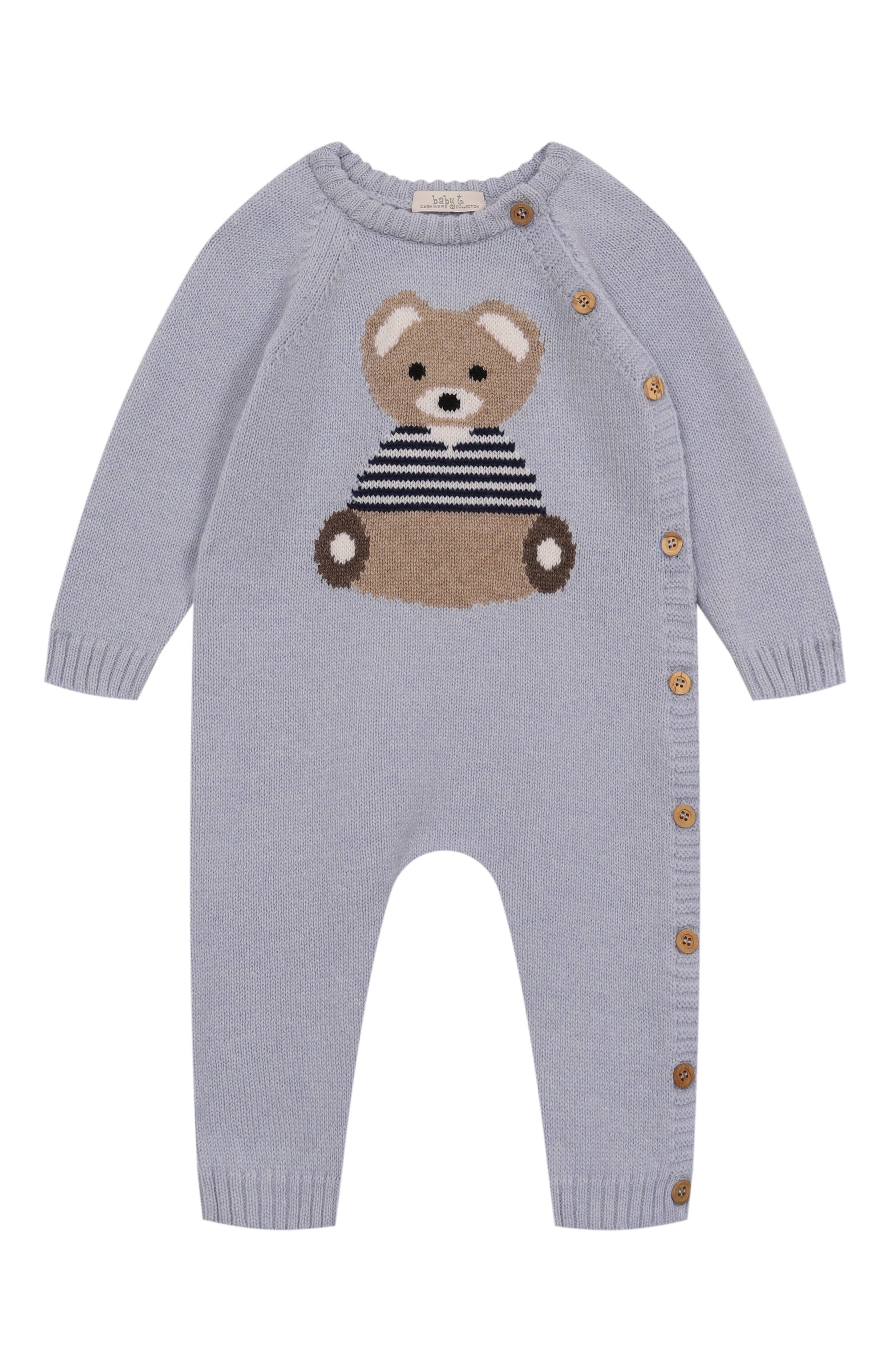 Комбинезон из шерсти и кашемира BABY T, арт. 25AI061T/1M-12M, фото 1