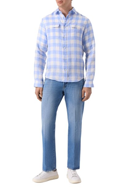 Льняная рубашка PAUL&SHARK, арт. 25413286, фото 2