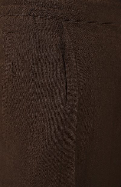 Льняные брюки KITON, арт. UPN01H08838, фото 5