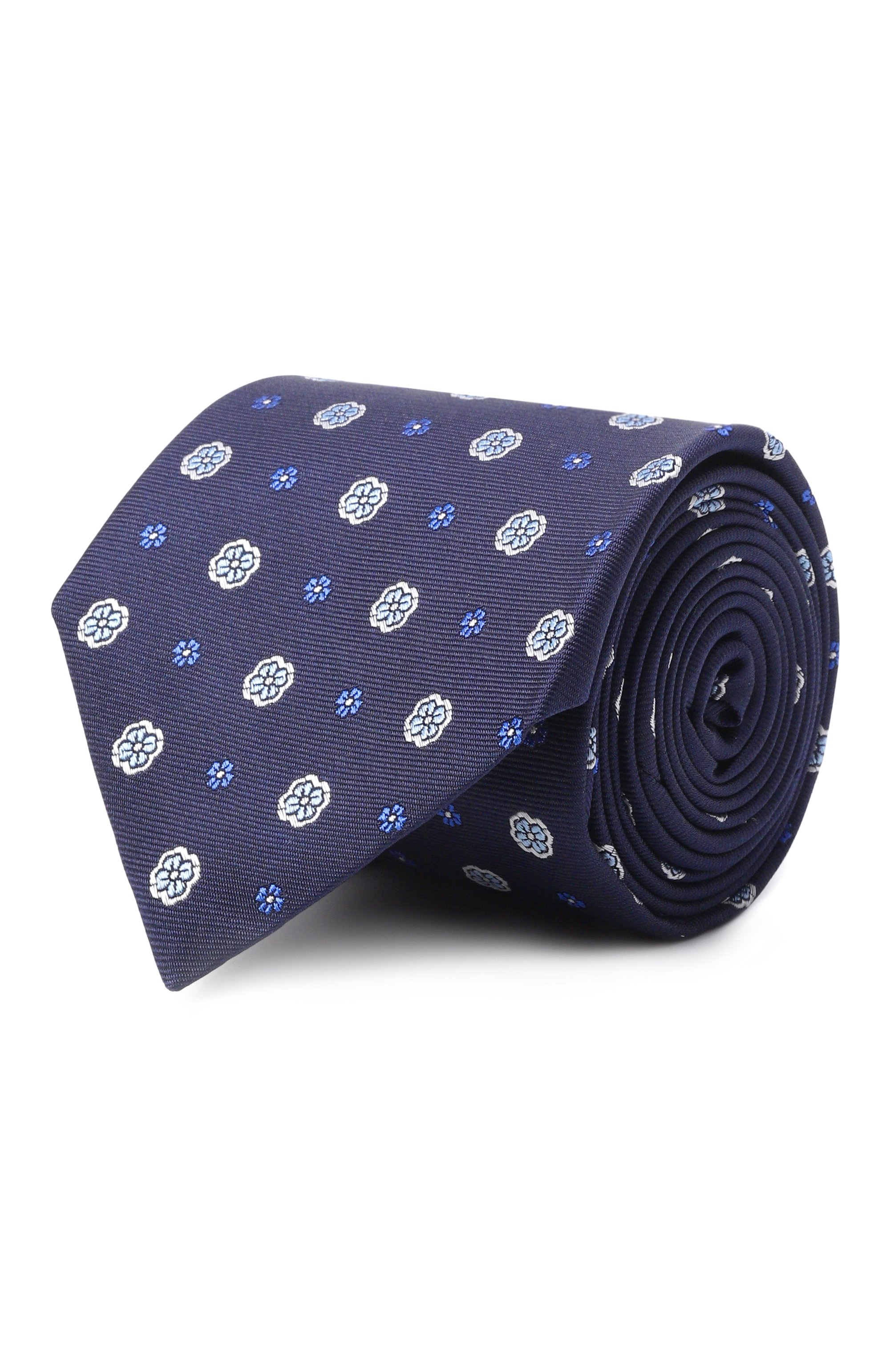 Шелковый галстук CANALI, арт. 18/HJ04569, фото 1