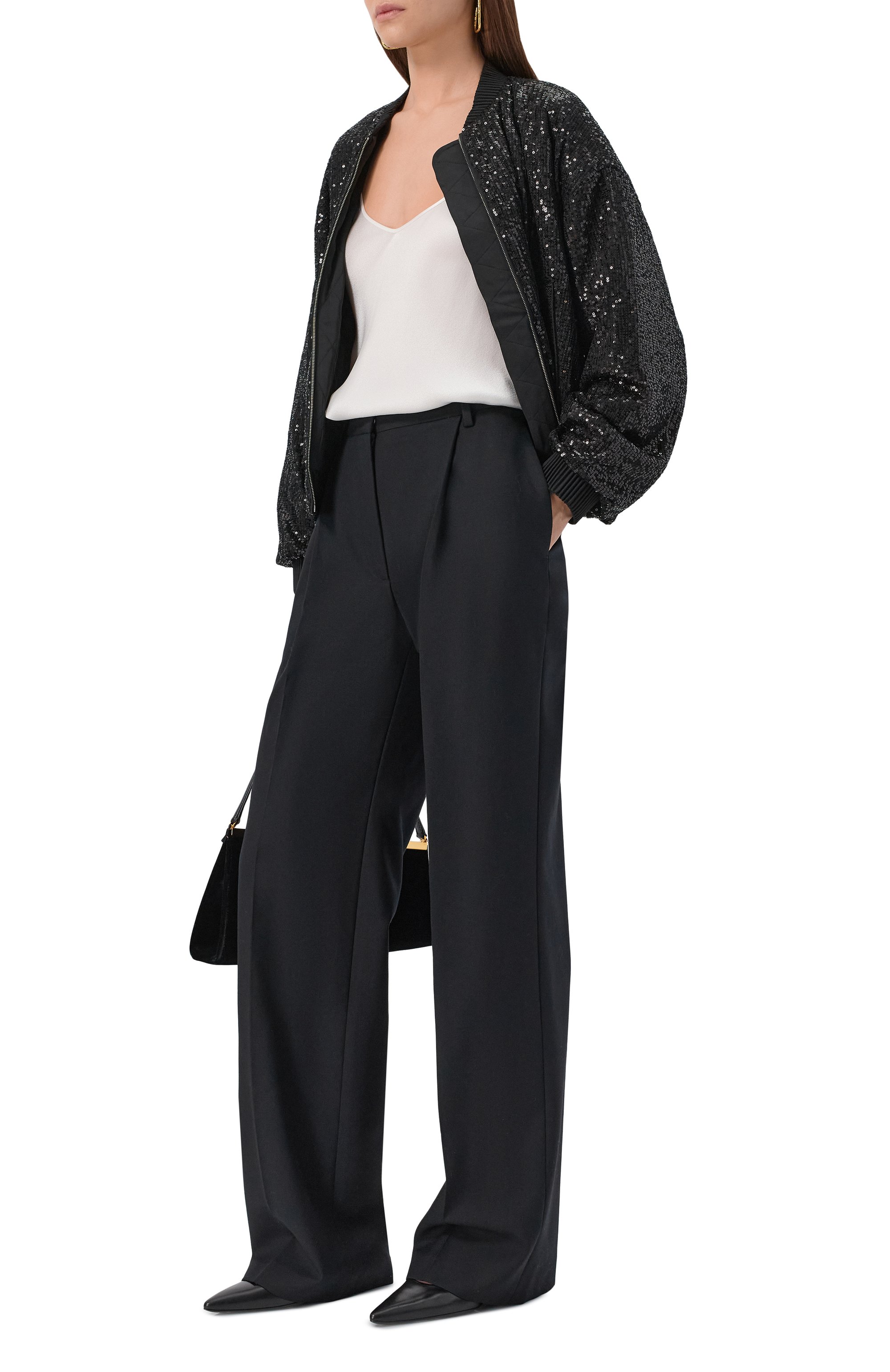 Бомбер с отделкой пайетками BOSS ORANGE, арт. 50548336, фото 2