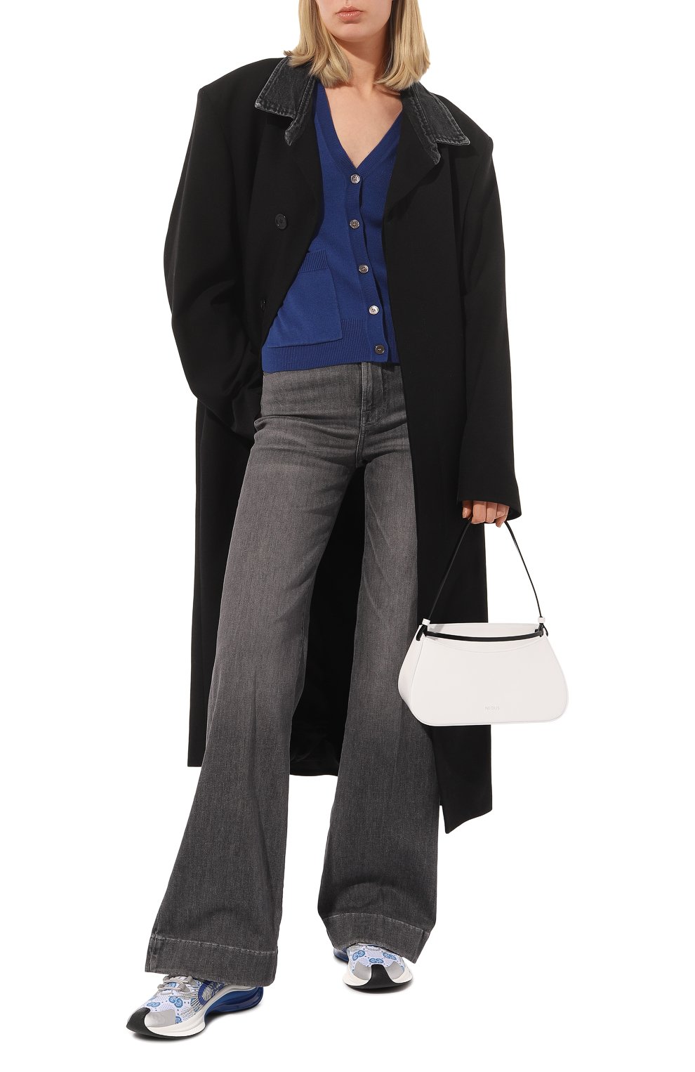 Текстильные кроссовки gucci run GUCCI, арт. 680903 USN10, фото 2