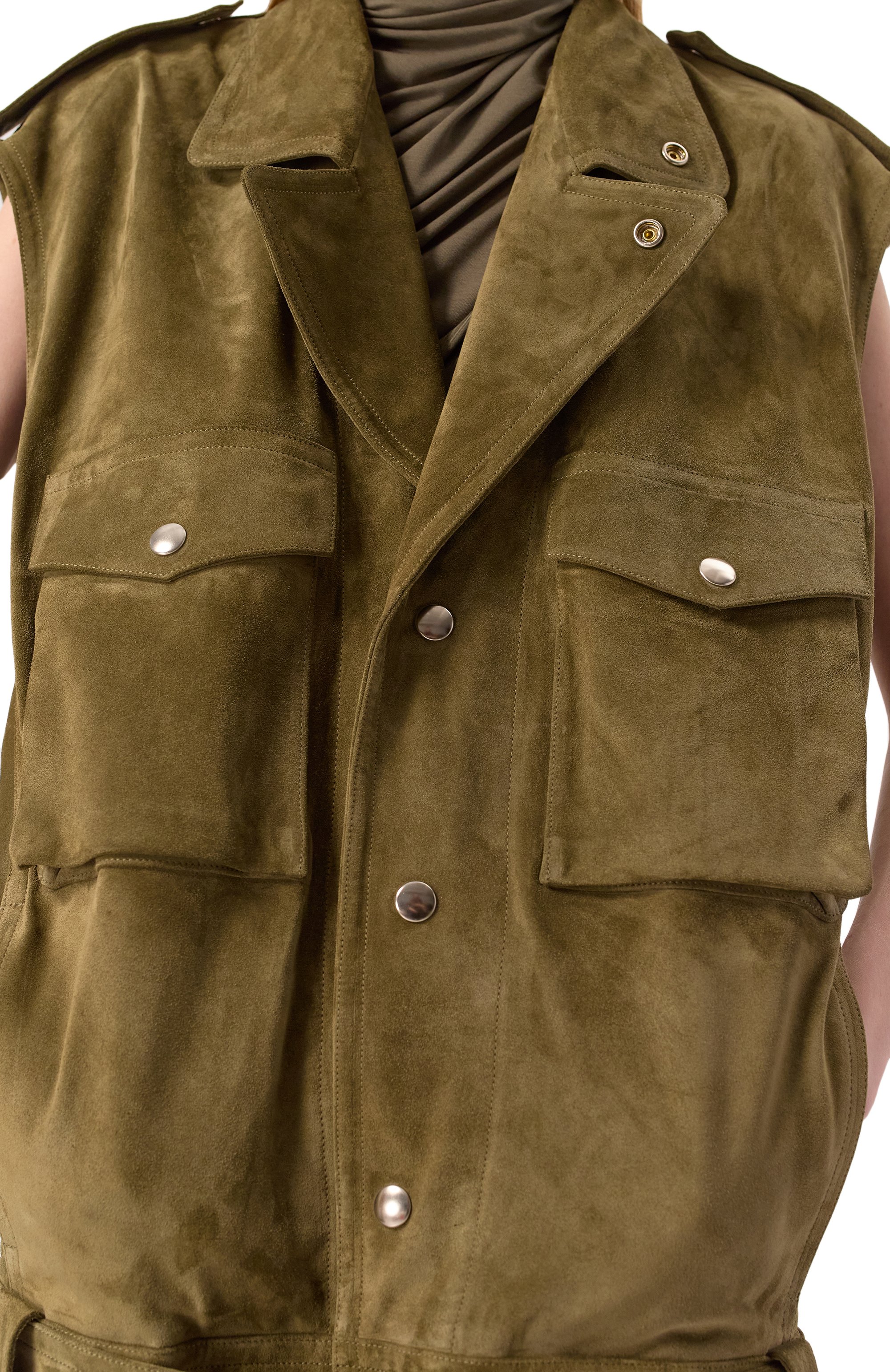 Замшевый жилет PETAR PETROV, арт. S25LV2, фото 5