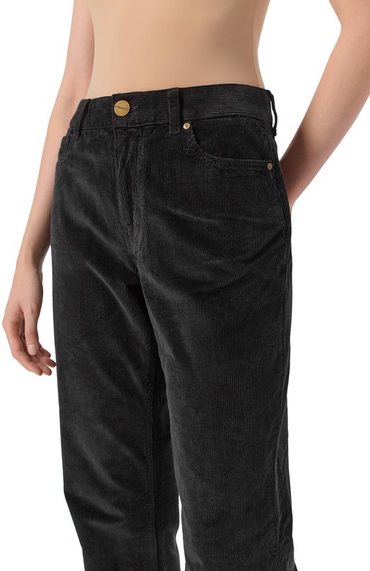 Вельветовые брюки Pinko 105662/A2WS Чёрный  105662/A2WS Фото 5