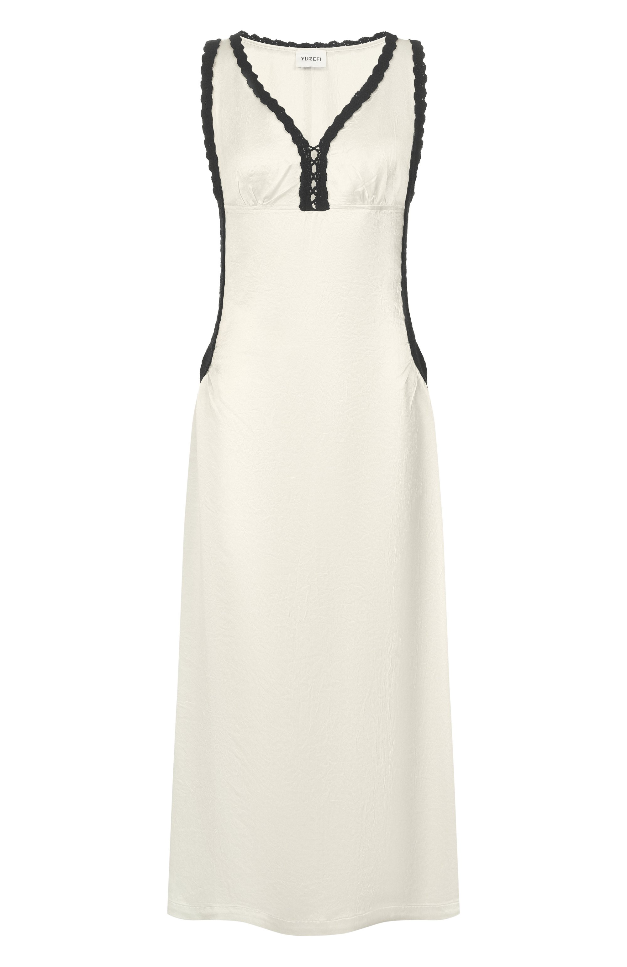 Платье YUZEFI, арт. KRYSTYNA-ACETATE VINTAGE MAXI DRESS/SATEEN, фото 1