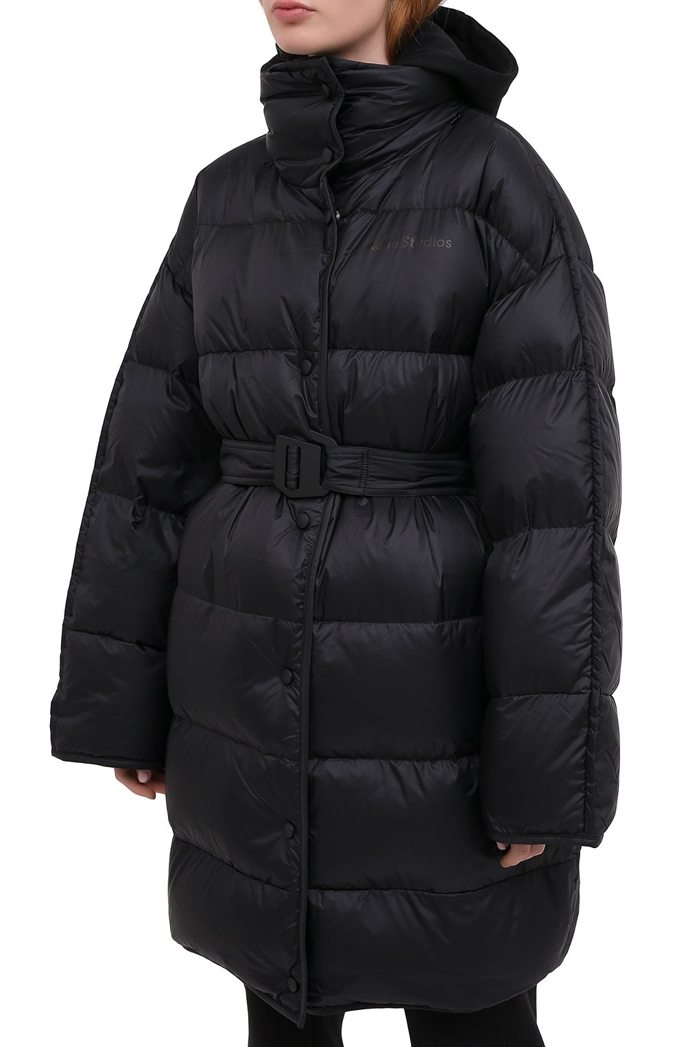 Пуховик ACNE STUDIOS черного цвета по цене 89650 руб., арт. A90306, фото 3 Пуховик ACNE STUDIOS, арт. A90306, фото 3