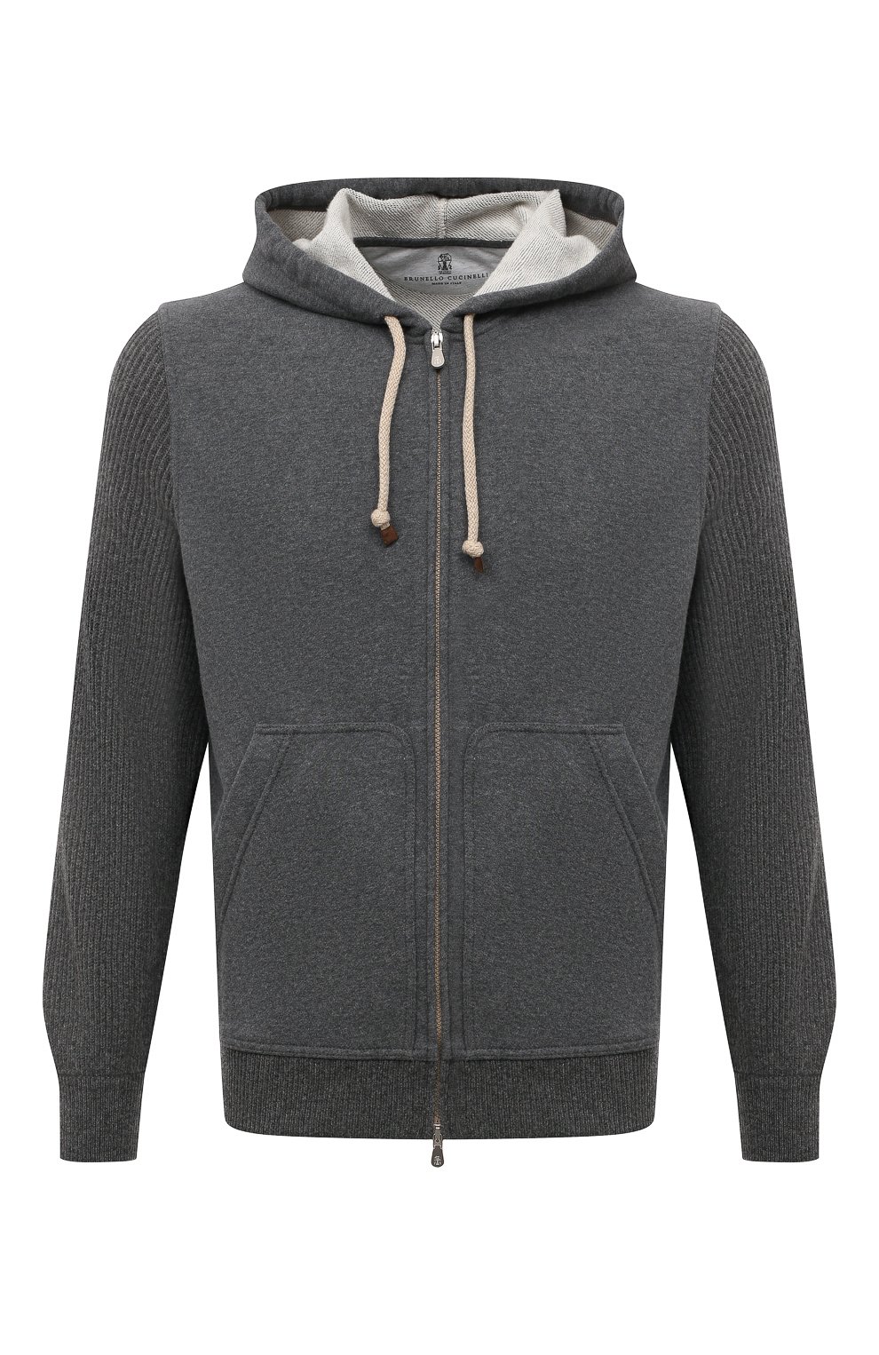 Хлопковая толстовка BRUNELLO CUCINELLI, арт. MTU23B2225, фото 1