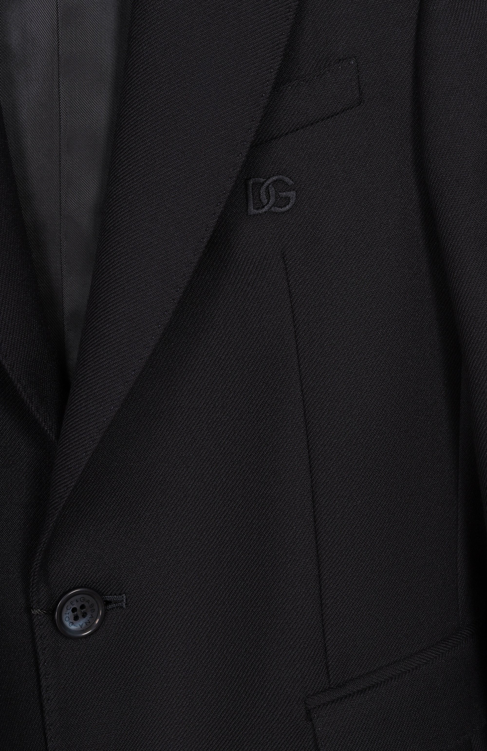 Шерстяной пиджак DOLCE & GABBANA, арт. L41J86/HU2BD_001, фото 3