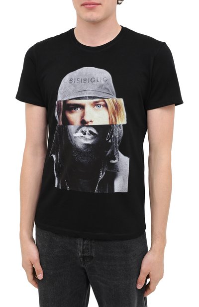 Хлопковая футболка BISIBIGLIO, арт. D0UB FACE C0UBAIN/PESANTE, фото 3