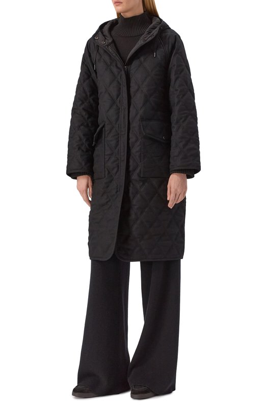 Кашемировая утепленная парка MVST M25.1MW.C005/75402 DIS 10 Чёрный  M25.1MW.C005/75402 DIS 10 Фото 3