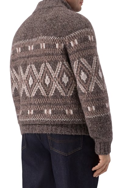 Шерстяной кардиган BRUNELLO CUCINELLI, арт. M2B301706, фото 4