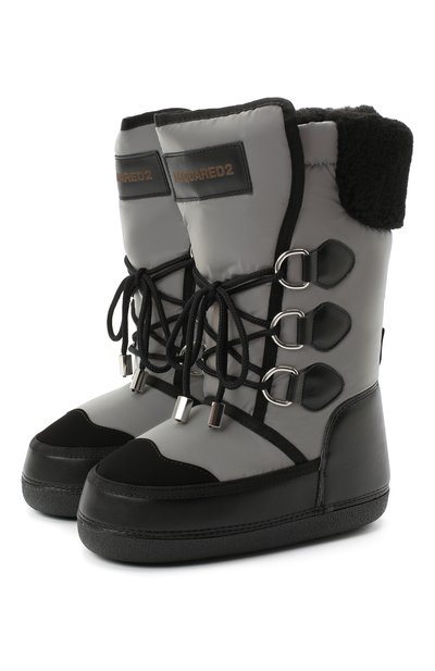 Сапоги-луноходы DSQUARED2, арт. 65207/SINT.NAPPA/36-41, фото 1