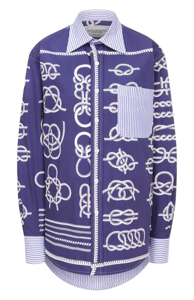 Женская хлопковая рубашка FORTE DEI MARMI COUTURE, арт. 25SF5123