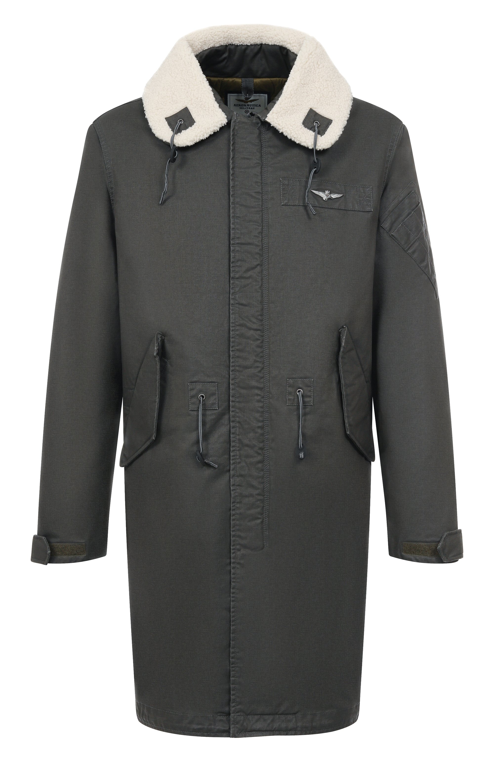 Хлопковая парка AERONAUTICA MILITARE, арт. AB3020UCT04215, фото 1