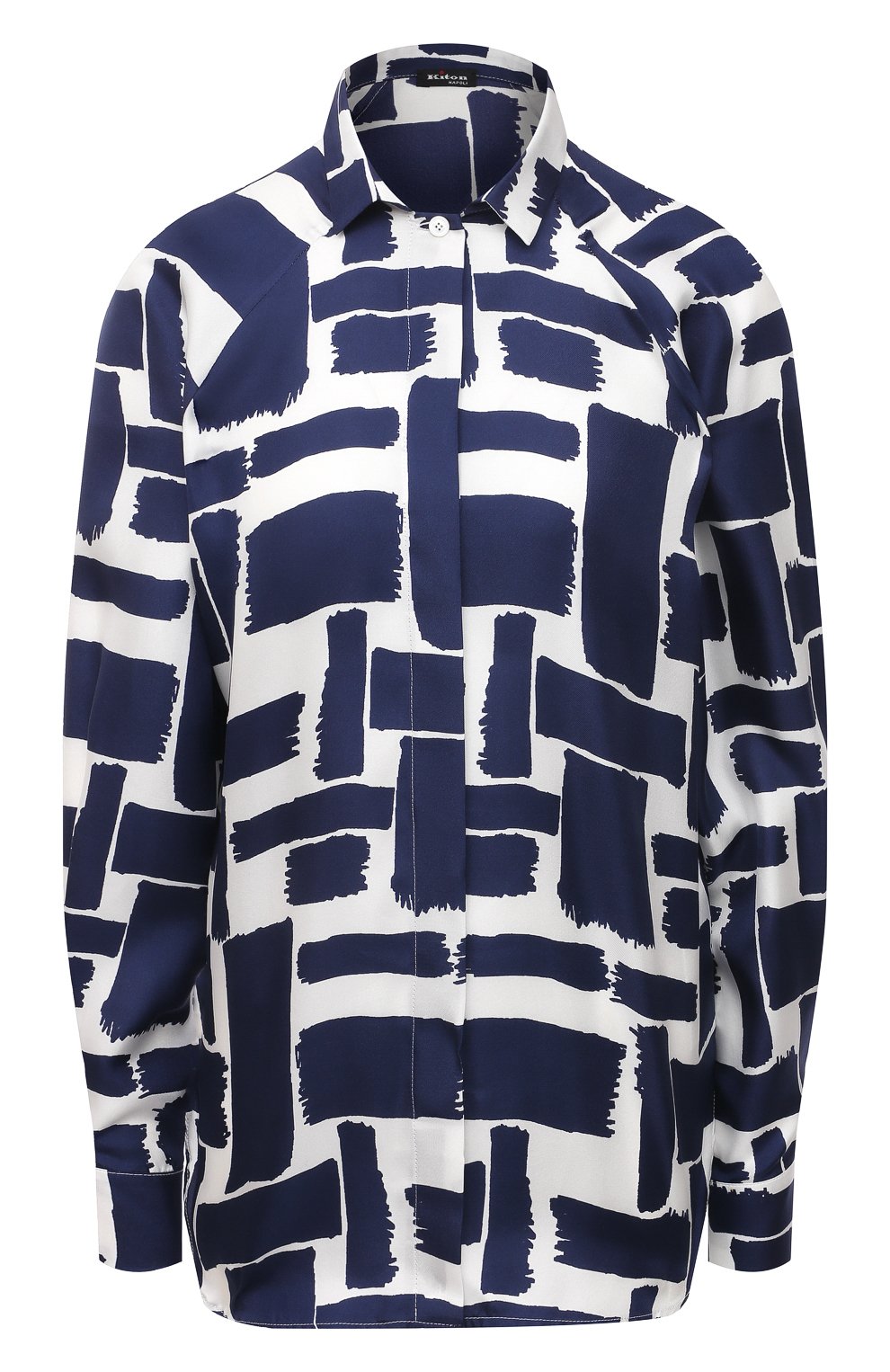 Шелковая рубашка KITON, арт. D51408K09T43, фото 1