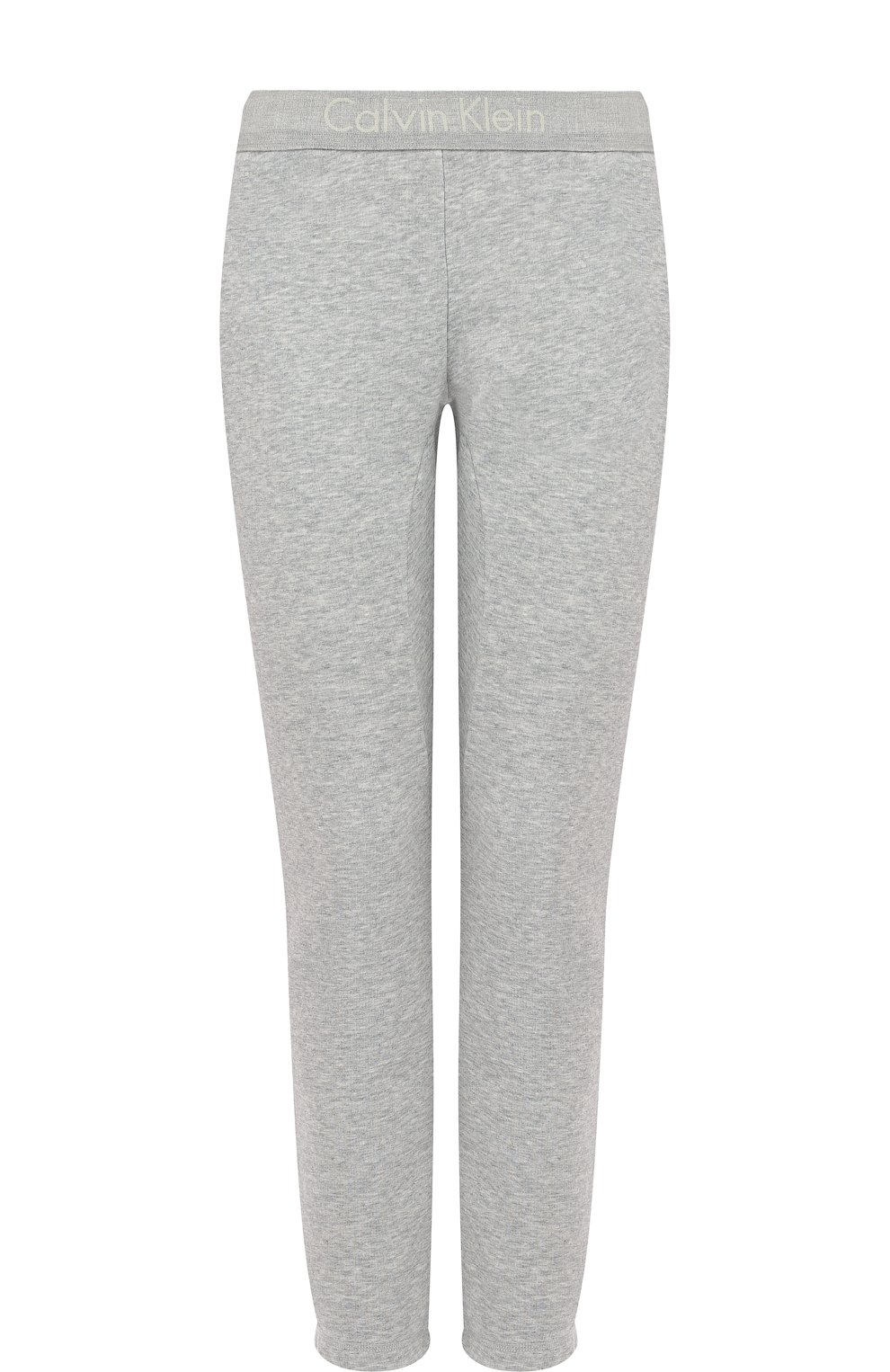 Укороченные хлопковые брюки CALVIN KLEIN серого цвета по цене 6770 руб., арт. QS5994E, фото 1 Укороченные хлопковые брюки CALVIN KLEIN, арт. QS5994E, фото 1