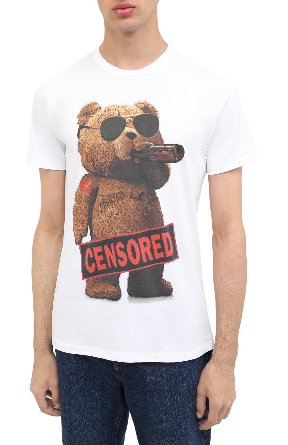 Хлопковая футболка BISIBIGLIO, арт. TEDDY CENS LIFE/PESANTE, фото 3