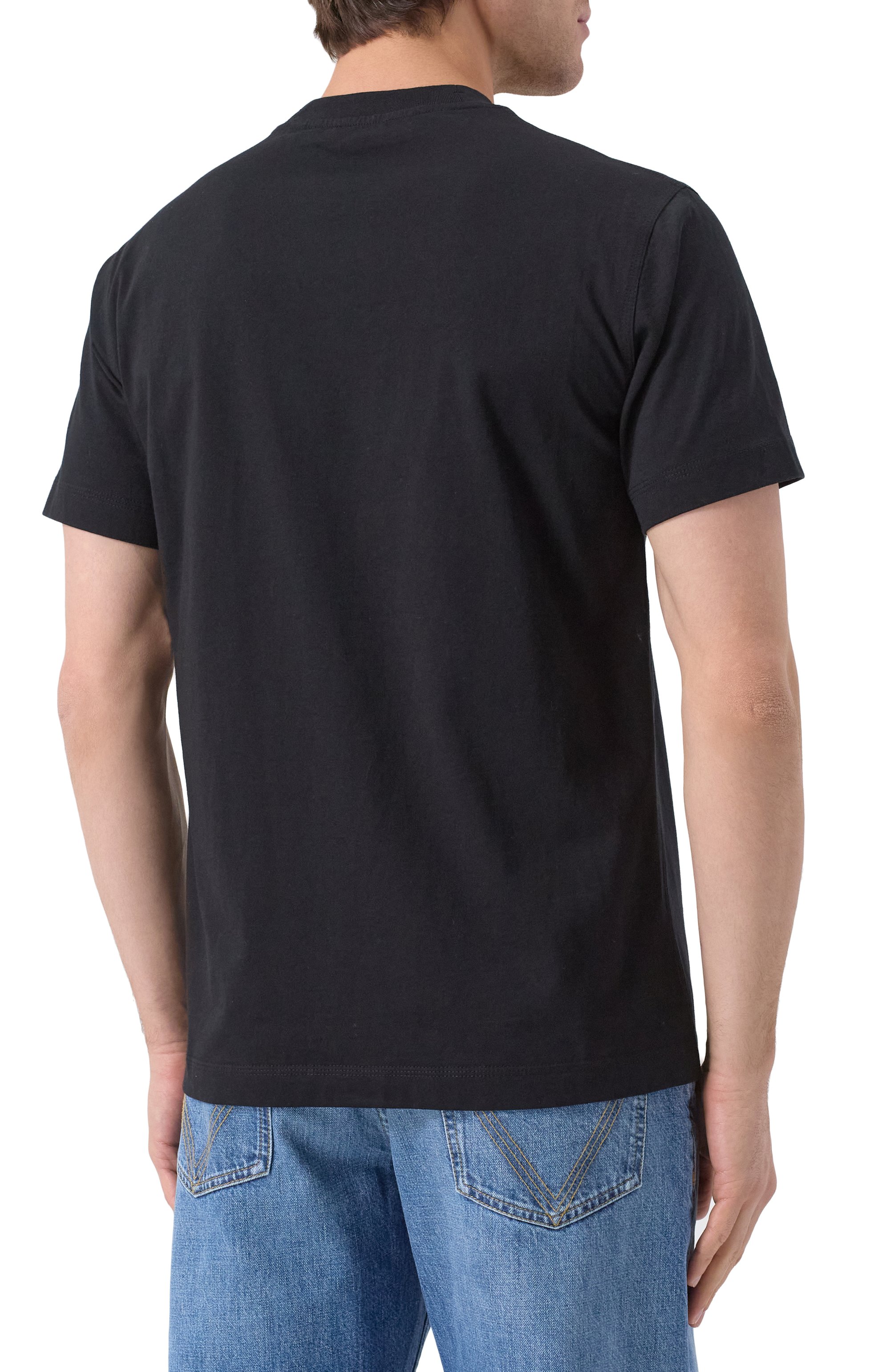 Хлопковая футболка BURBERRY, арт. 8104889, фото 4