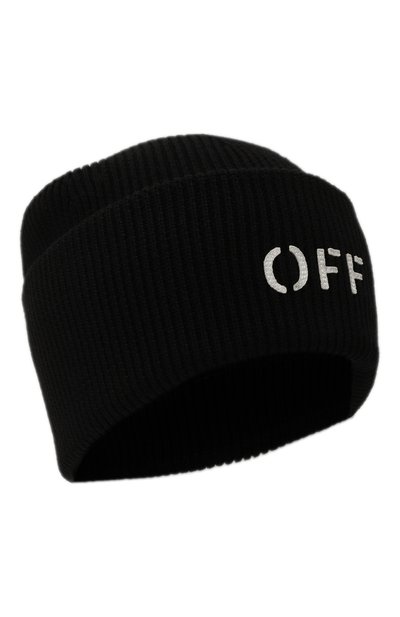 Мужская хлопковая шапка OFF-WHITE, арт. 0MLC030C99KNI001