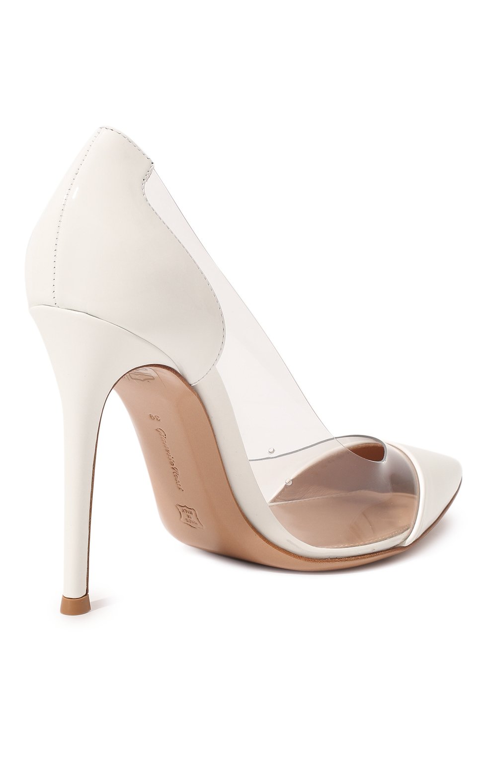 Комбинированные туфли plexi GIANVITO ROSSI, арт. G20140.15RIC.VGLBITR, фото 5