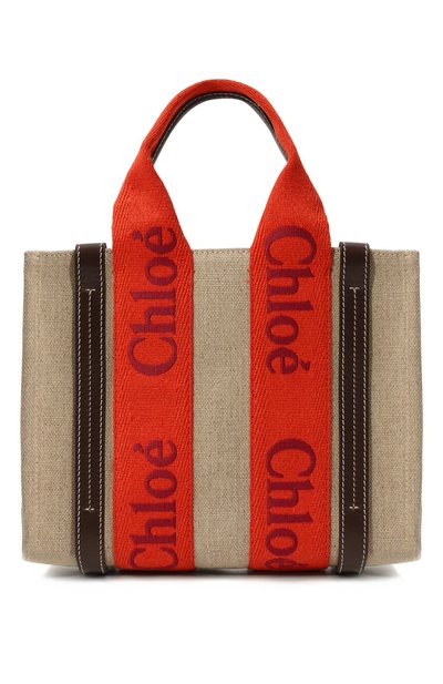 Женская сумка-тоут woody small CHLOÉ, арт. CHC23US397/K37