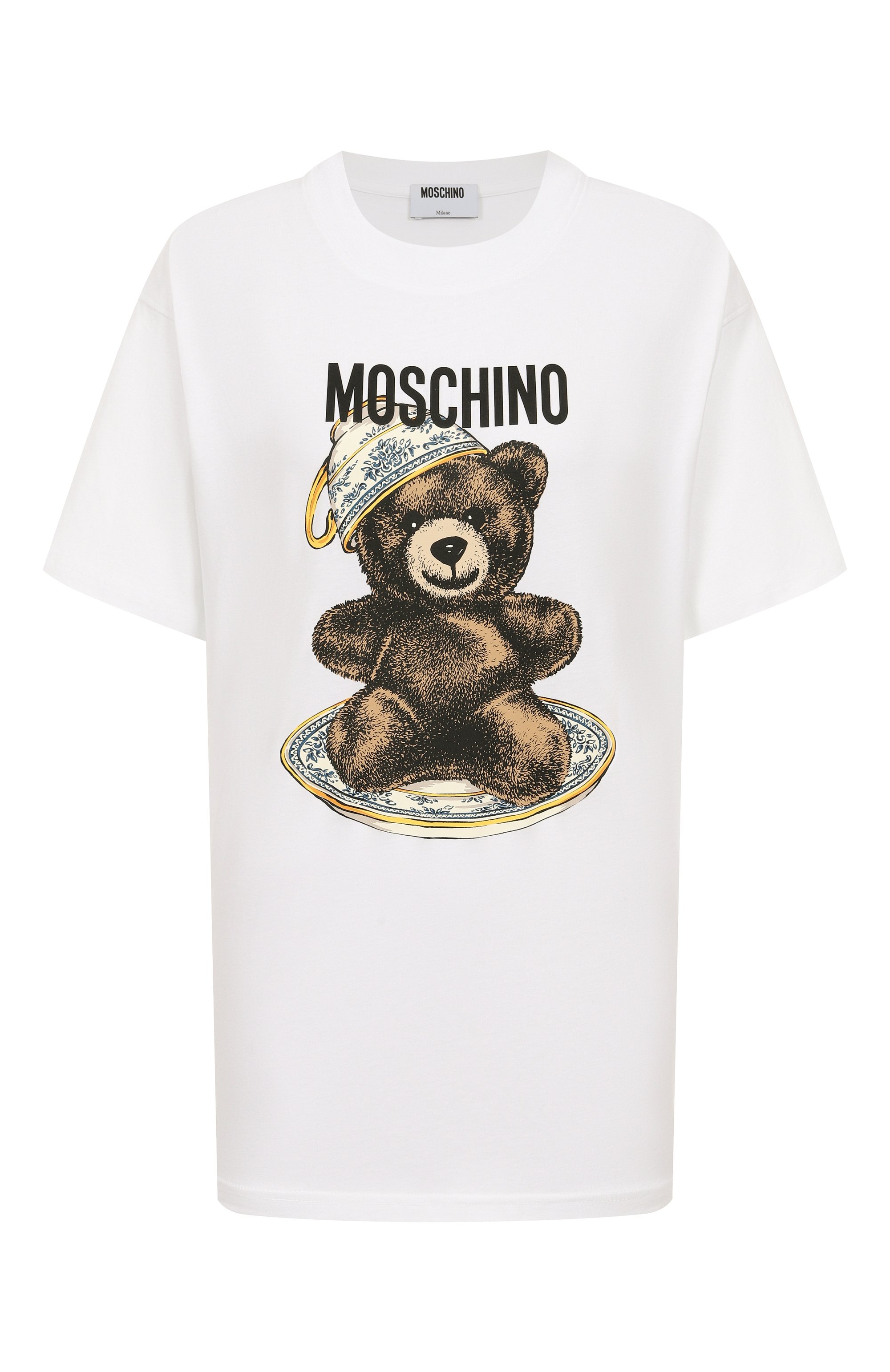 Хлопковая футболка MOSCHINO, арт. V0724/5541, фото 1