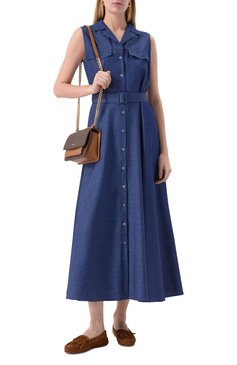 Женская сумка claire large MICHAEL MICHAEL KORS коричневого цвета, арт. 30R5GC7L3B | Фото 7 (Ремень/цепочка: На ремешке; �Размер: large; Материал: Экокожа, Канва)