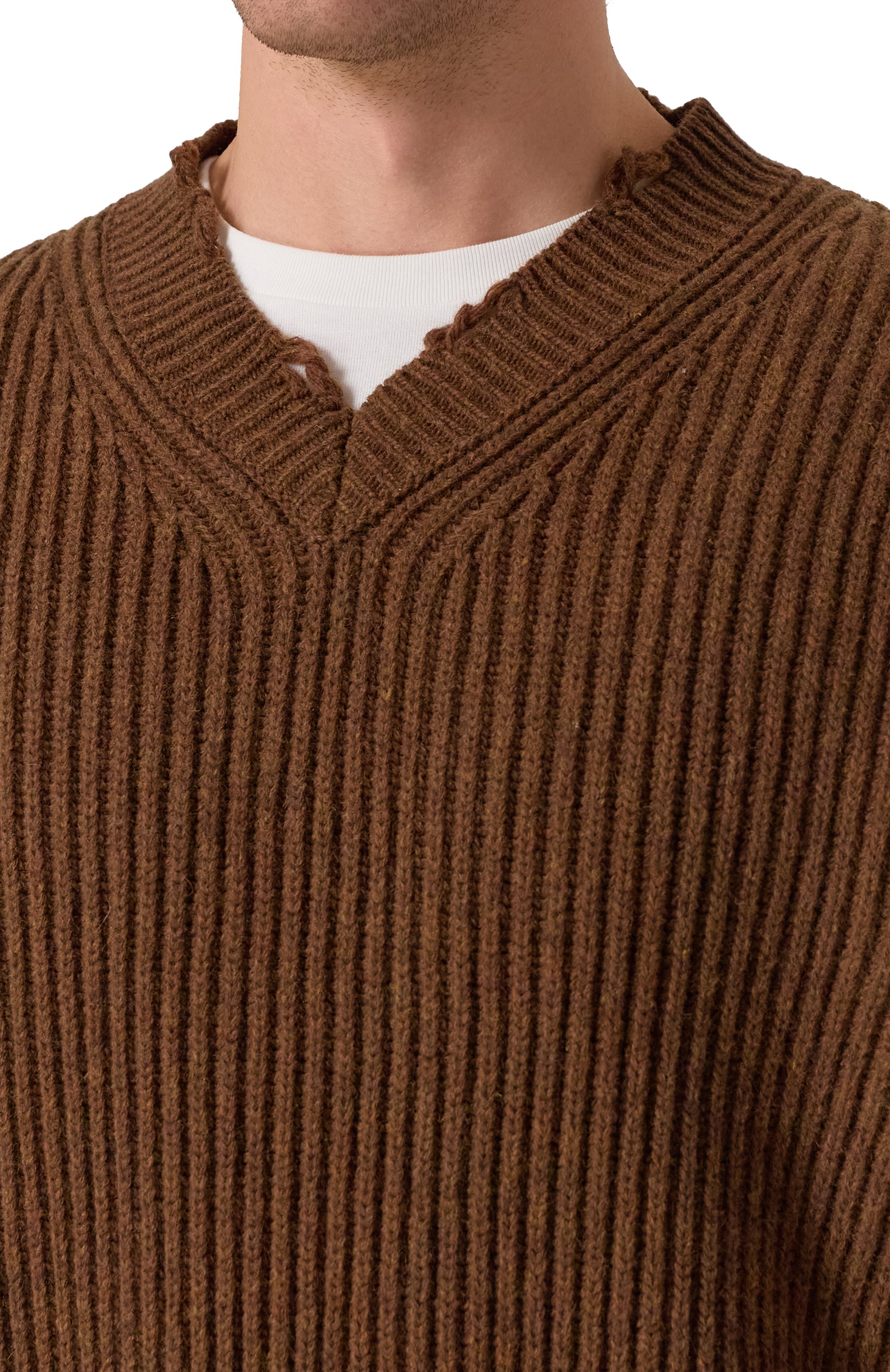 Шерстяной свитер MM6, арт. SH0HN0003/M13138, фото 5