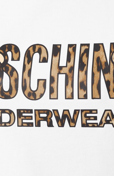Хлопковая футболка MOSCHINO, арт. A1913/9003, фото 5