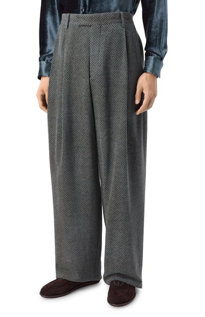 Брюки из шерсти и вискозы GIORGIO ARMANI, арт. GM004474/TE23902, фото 3