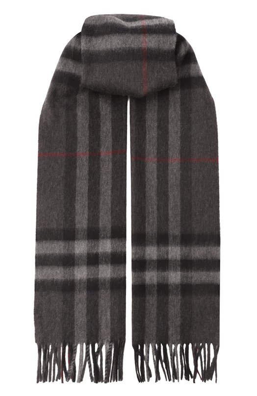 Кашемировый шарф Burberry 8077880 Серый 8077880