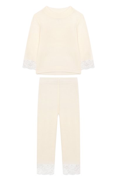 Комплект из лонгслива и легинсов WOOL AND COTTON, арт. BRUFPK-K01