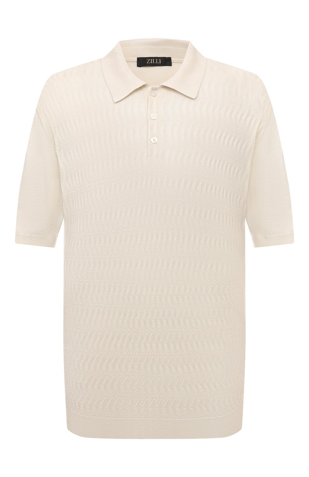 Шелковое поло ZILLI, арт. KBP002M0640VTS000_1, фото 1