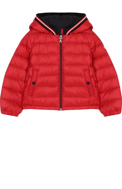 Пуховая куртка на молнии с капюшоном MONCLER ENFANT, арт. D1-951-40319-05-53048, фото 1